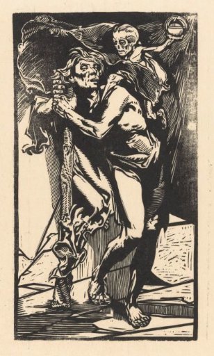 Man with Death on His Back