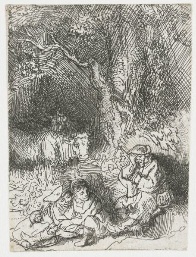 The sleeping herdsman