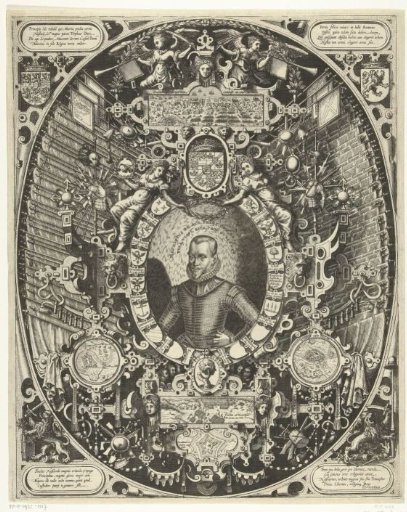 Allegorical portrait of Prince Maurice, 1600
