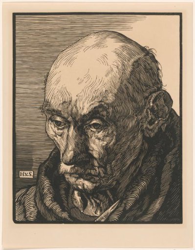 Portrait of an unknown old man