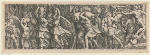 Procession of Men and Women with Provisions