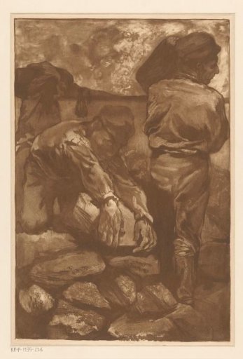 Labourers Carrying Stones