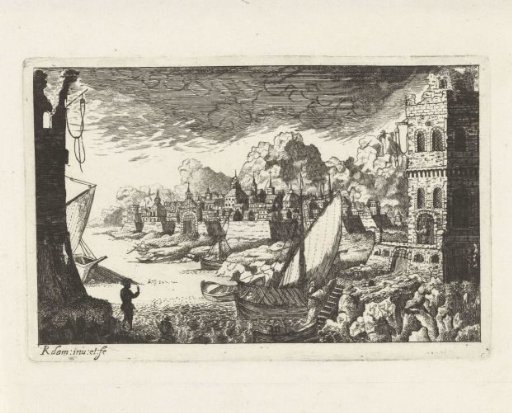 City View with Fishing Harbour and Boat Mooring