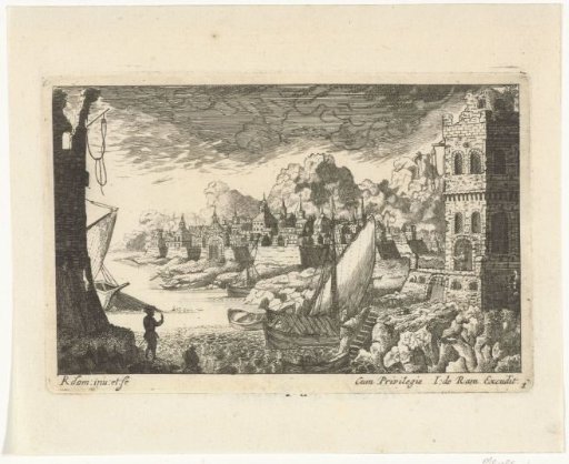 City View with Fishing Harbour and Boat Mooring