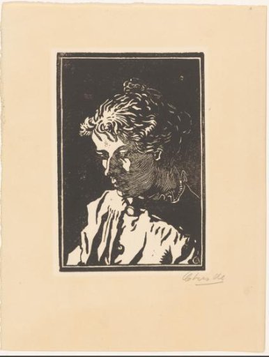 Woman looking down