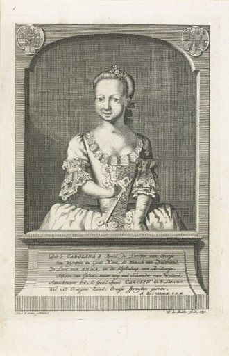 Portrait of Princess Carolina of Orange-Nassau