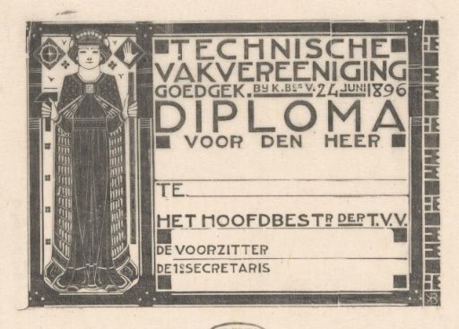 Diploma of the Technical Trade Association