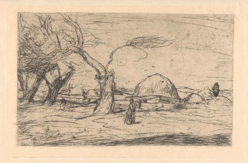 Oriental Landscape with Buildings