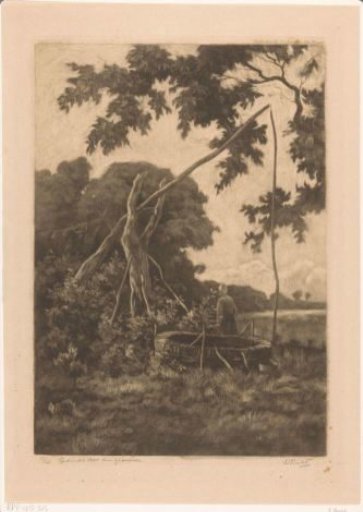 Landscape with Well