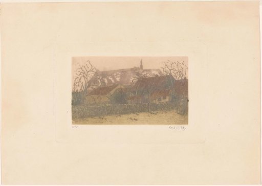 Village scene