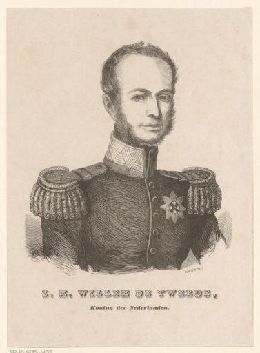 Portrait of William II, King of the Netherlands