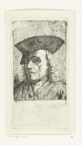 Self-portrait of the artist Cornelis van den Berg