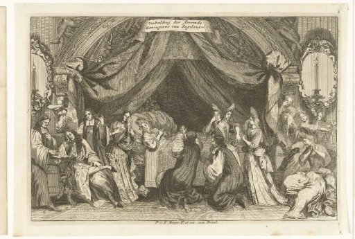 Deathbed of Mary II Stuart, Queen of England
