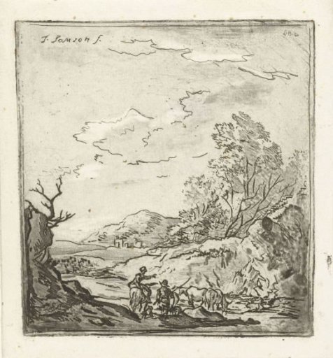 Landscape with Rider and Shepherd