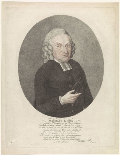 Portrait of Wesselus Knock