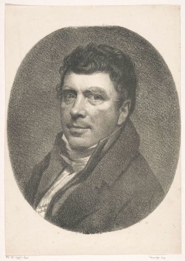 Self-portrait of Willem Bartel van der Kooi