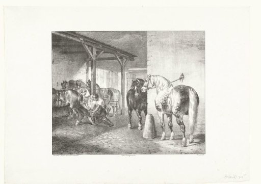 Farrier at work
