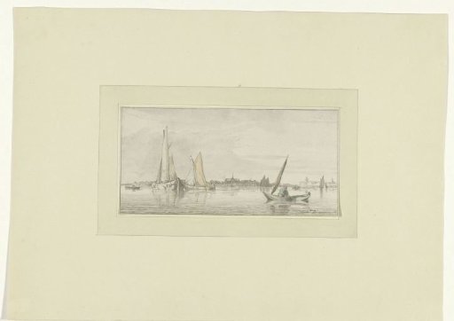 River view with a city in the background