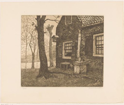 Facade of a farmhouse