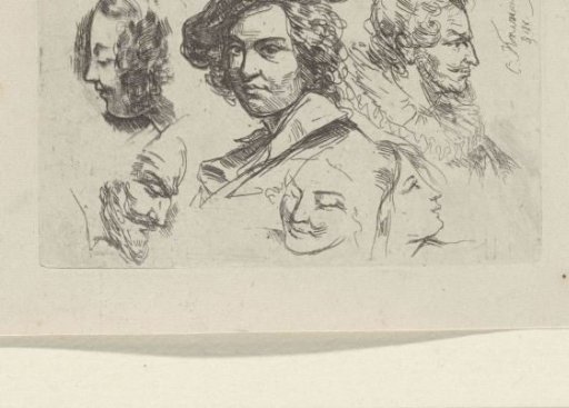 Study sheet with six heads