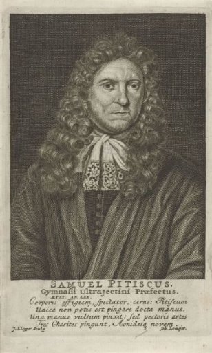 Portrait of Samuel Pitiscus at the age of 70