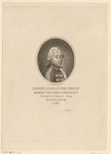 Portrait of Alexander Philip van der Capellen