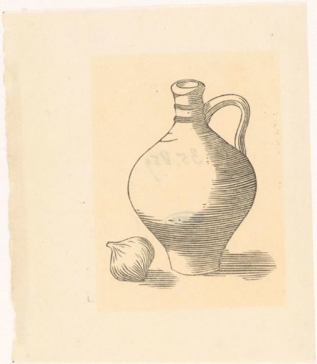 Still Life with Jug and Onion
