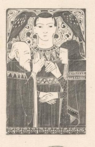 Angel with a Man and Woman