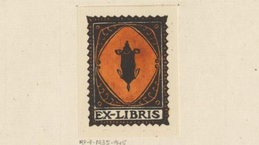 Ex libris of E.O. de Mol van Otterloo