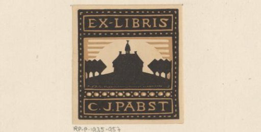 Ex libris of C.J. Pabst