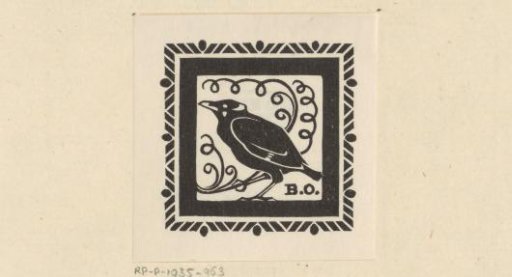 Ex libris of B.O.