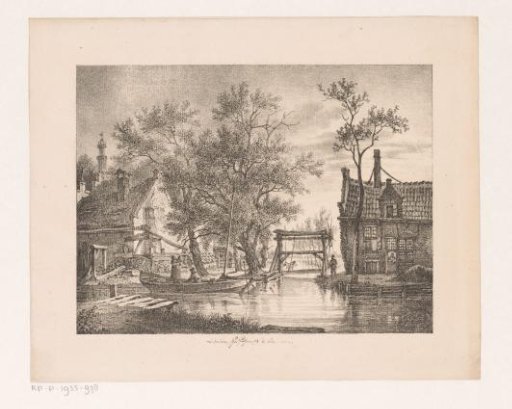 Houses along a canal
