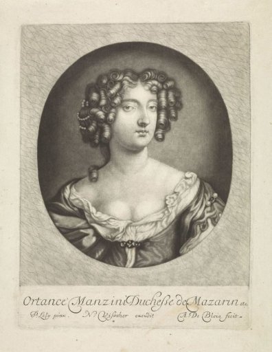 Portrait of Hortense Mancini, Duchess of Mazarin