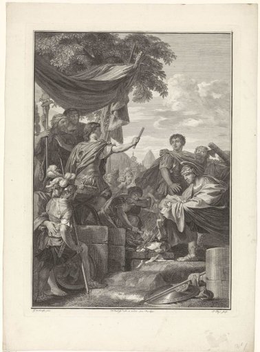 Pompey Orders the Letters of Marcus Peperna to be Burned