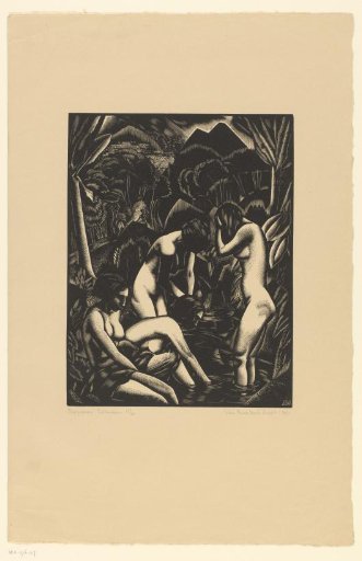 Balinese Bathing Women