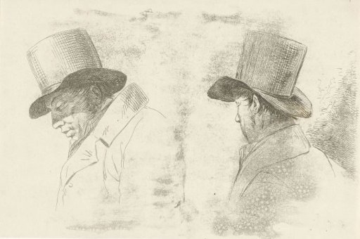 Portraits of Abraham Uytenbogaart and Hendrik Stokvisch