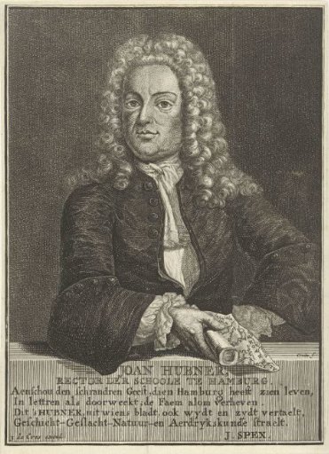 Portrait of Johann Hübner