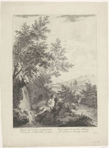 Landscape with Two Women by a Waterfall