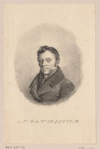 Portrait of Abraham Nicolaas Pellecom