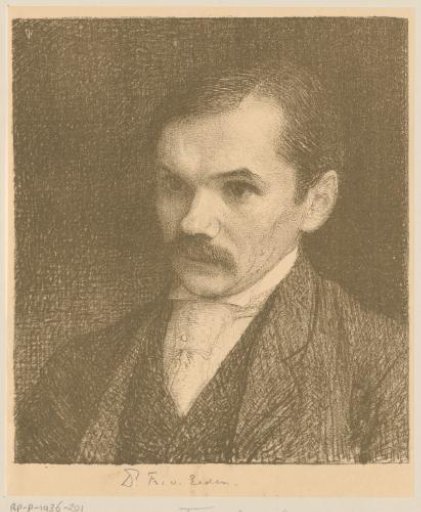 Portrait of Frederik van Eeden at the age of 31