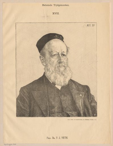 Portrait of Pieter Johannes Veth at the age of 77
