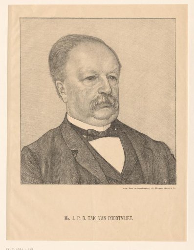 Portrait of Johannes Pieter Roetert Tak van Poortvliet