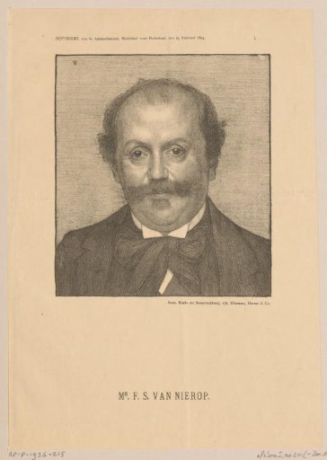 Portrait of Frederik Salomon van Nierop