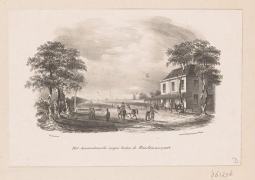 View of the Inn 'The Arms of Amsterdam'