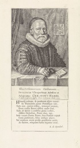 Portrait of Gerard Hamel