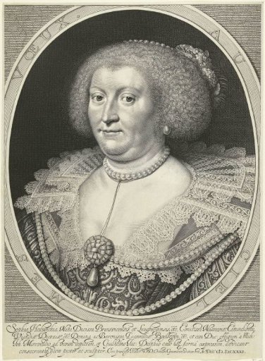 Portrait of Sophia Hedwig of Brunswick-Wolfenbüttel
