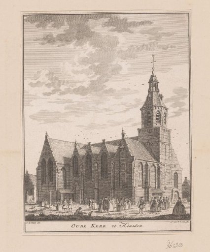 View of the Church of Heusden