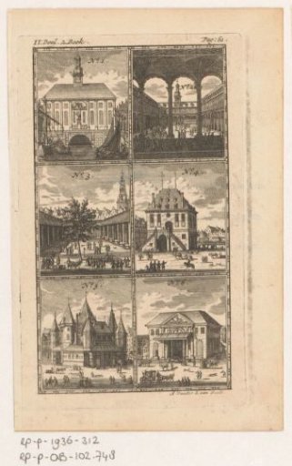Exchange Buildings and Weigh Houses in Amsterdam