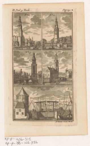 Towers in Amsterdam