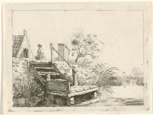 Staircase by the water